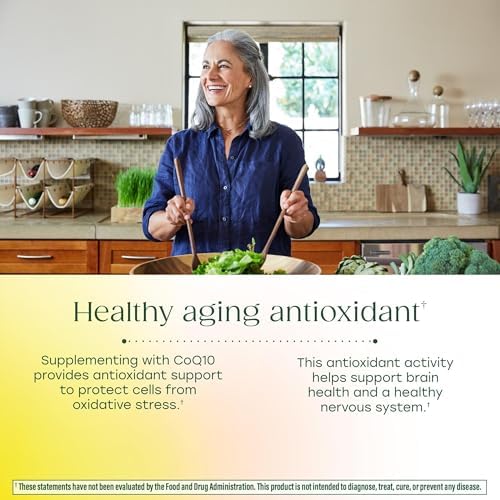 MegaFood CoQ10 de Alta Absorción 200mg - con Extracto de Pimienta Negra BioPerine - Antioxidante para Energía Celular y Envejecimiento Saludable - 60 - imagen 4