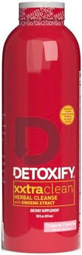 Detoxify – Xxtra Clean Herbal – Sabor Frutas Tropicales - 20 oz – Bebida Detox Herbal de Fuerza Extra – Con Extracto de Ginseng y Cardo Mariano - - imagen 1