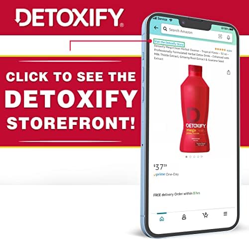 Detoxify – Xxtra Clean Herbal – Sabor Frutas Tropicales - 20 oz – Bebida Detox Herbal de Fuerza Extra – Con Extracto de Ginseng y Cardo Mariano - - imagen 5