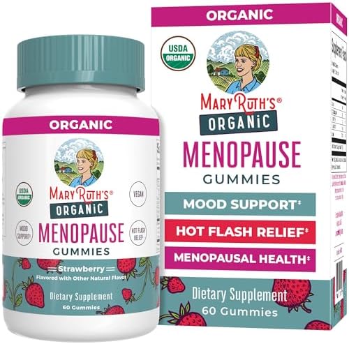 Gomitas Orgánicas para la Menopausia de MaryRuth's | Suplementos para Mujeres | Apoyo al Ánimo | Alivio de Sofocos | Raíz de Maca | Cohosh Negro | - imagen 1