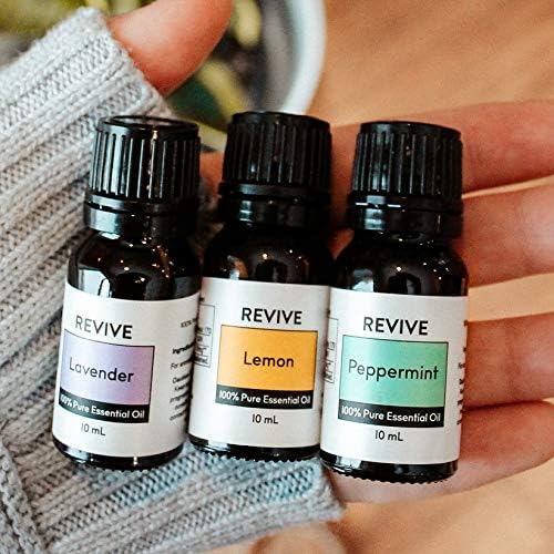 Kit de 3 Aceites Esenciales Revive - 100% Puro Grado Terapéutico para Difusor, Humidificador, Masaje, Aromaterapia, Cuidado de Piel y Cabello - Libre - imagen 3