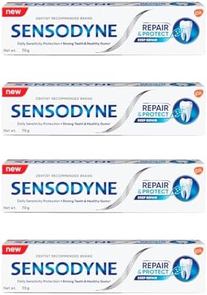 Pasta Dental Sensodyne Repair & Protect | 70g (2.46 Onzas) | Paquete de 4 - imagen 1