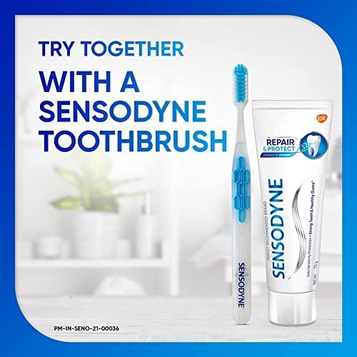 Pasta Dental Sensodyne Repair & Protect | 70g (2.46 Onzas) | Paquete de 4 - imagen 5