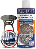 Solución Restauradora y Limpiadora de Aluminio Todo en Uno – Hecho en EE. UU., Restaura Muebles de Patio, Puertas de Garaje y Accesorios Exteriores, - imagen 1