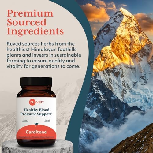 Carditone de Ruved - Suplemento Natural para la Salud del Corazón, Fórmula BP, Soporte Holístico con Rauwolfia, Arjuna, Calcio y Magnesio - 30 - imagen 7