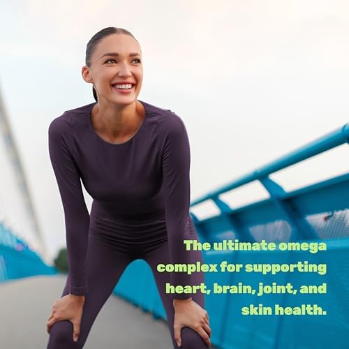 Suplementos de Aceite de Pescado Triple Omega 3-6-9 3,600mg – 240 Gelatinas Blandas con Aceite de Linaza y Complejo de Aceites de Borraja – Alto en - imagen 4