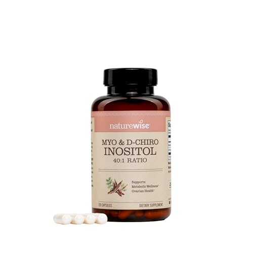 Suplemento de Myo-Inositol y D-Chiro Inositol de NatureWise para Mujeres - Suplementos de Fertilidad - Relación Ideal 40:1 - 2000mg - No OGM, Vegano, - imagen 5