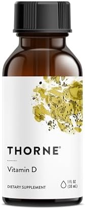 THORNE - Suplemento de Vitamina D Líquida - Apoya Huesos, Músculos, Salud Cardiovascular e Inmunológica - 1 Fl Oz (30 ml) - 600 Porciones - imagen 1