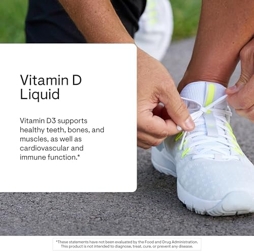 THORNE - Suplemento de Vitamina D Líquida - Apoya Huesos, Músculos, Salud Cardiovascular e Inmunológica - 1 Fl Oz (30 ml) - 600 Porciones - imagen 3