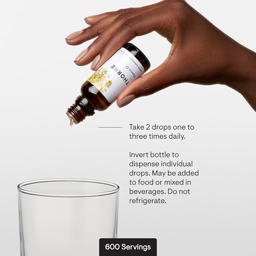 THORNE - Suplemento de Vitamina D Líquida - Apoya Huesos, Músculos, Salud Cardiovascular e Inmunológica - 1 Fl Oz (30 ml) - 600 Porciones - imagen 6