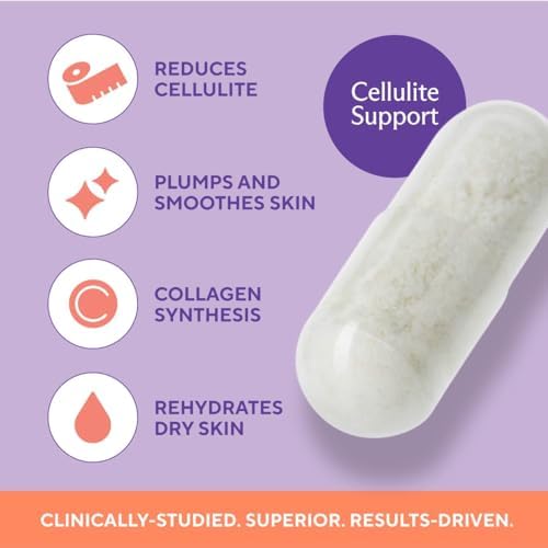 Suplemento Premium para la Celulitis – Cápsulas Anticelulitis para Mujeres – Ayuda a Alisar la Piel, Reduce la Celulitis y Promueve la Producción de - imagen 6