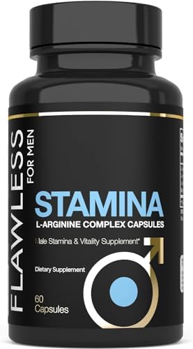 FLAWLESS FOR MEN Stamina | Pastillas para Erecciones Firmes | Suplemento Rápido de L-Arginina, L-Citrulina y Óxido Nítrico | Vitalidad Masculina y - imagen 4