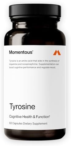 Cápsulas de Tirosina Momentous - Certificadas NSF para Deporte - 60 Porciones - imagen 1