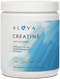 Alaya Naturals Creatina Monohidratada Micronizada en Polvo – Combustible Puro para Rendimiento, Enfoque Mental, Vegano, No GMO, Mezcla Fácil y Sin - imagen 1