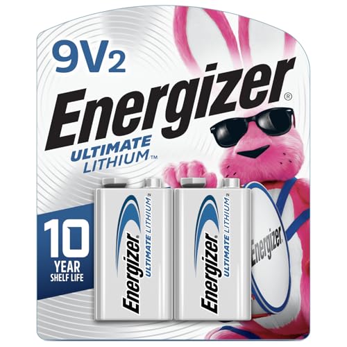 Baterías Energizer Ultimate Lithium de 9V (Paquete de 2), Baterías de Litio de 9 Voltios - imagen 6