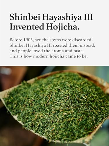 Hojicha en Polvo KYOHAYASHIYA, Té Verde Tostado Japonés de Kyoto Uji, Latte de Bajo Cafeína (60g / 2.1oz) - imagen 4
