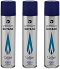 Recarga de Gas Butano Colibri Premium para Encendedores, Latas de 90ml (3.04fl oz), Paquete de 3, Butano 99.999% Puro - imagen 1