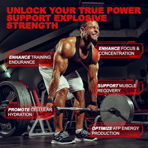 Gomitas de Creatina Monohidratada para Hombres y Mujeres con L-Carnitina y Taurina – Suplemento Pre-Entrenamiento para Fuerza Muscular y Energía – - imagen 5