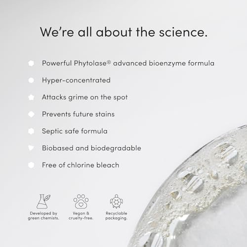 Dirty Labs | Limpiador de Inodoro Probiótico en Polvo | con Enzimas Bio Phytolase | 24 Dosis | Seguro para Fosas Sépticas, Biodegradable, Sin - imagen 3