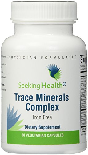 Complejo de Minerales Traza Seeking Health - 10 Minerales Esenciales - Suplemento Mineral para el Sistema Inmunológico y Nervioso - Sin Hierro - 30 - imagen 3
