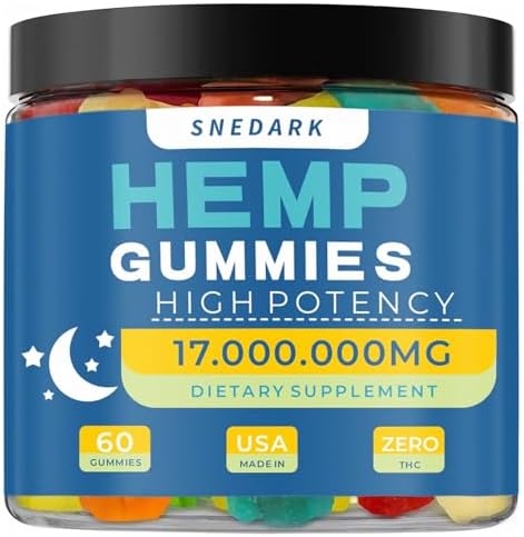 Gomitas de Cáñamo Avanzadas de Alta Potencia - Extracto Natural de Aceite de Cáñamo, Ideal para la Paz y Relajación, Sabor Frutal, Hecho en EE. UU. - imagen 1