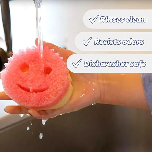 Paquete Variado de 8 Esponjas y Fregadores Scrub Daddy y Scrub Mommy de Doble Cara - imagen 4