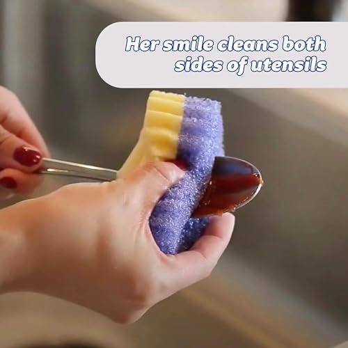 Paquete Variado de 8 Esponjas y Fregadores Scrub Daddy y Scrub Mommy de Doble Cara - imagen 6