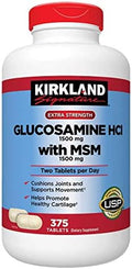 Glucosamina con MSM Kirkland Signature, 375 Tabletas - imagen 1