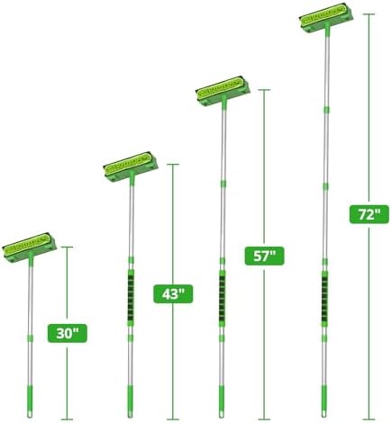 Limpiador de Ventiladores de Techo Zavrski con Extensión de 6 Pies/72'' - Herramienta de Limpieza de Aspas de Ventilador con Paños de Microfibra - imagen 8