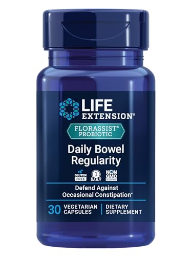 Life Extension FLORASSIST Regularidad Intestinal Diaria – Probiótico Bifidobacterium lactis HN019 – 30 Cápsulas Vegetarianas Sin Gluten y No OGM - imagen 4