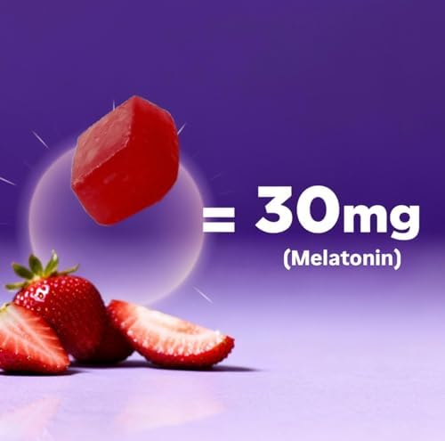 Vitamatic Melatonina Sin Azúcar 30mg por Gummy - 60 Gomas Vegetarianas - Suplemento No Adictivo (Paquete de 2) - imagen 6