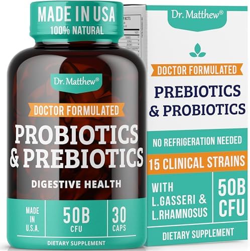 Prebióticos y Probióticos: Lactobacillus Gasseri, Rhamnosus, Plantarum, Casei, Bifidobacterium Longum, Lactis e Infantis. Salud Digestiva. - imagen 1