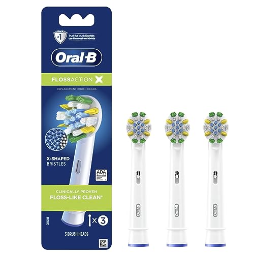 Cabezas de cepillo de repuesto Oral-B FlossAction para cepillo eléctrico, paquete de 3 piezas - imagen 2