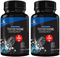 Aumento de Testosterona 180ct - Mejora de Energía y Fuerza - 2x1 Recomendado por Farmacéuticos - Research Labs - Saw Palmetto, Tribulus, Tongkat Ali, - imagen 1