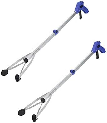 Juego de 2 Herramientas de Alcance Plegables de 32 con Ventosas, Agarrador para Recoger Basura, Ideal para Jardín y Ayuda de Movilidad - imagen 1