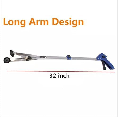 Juego de 2 Herramientas de Alcance Plegables de 32 con Ventosas, Agarrador para Recoger Basura, Ideal para Jardín y Ayuda de Movilidad - imagen 6