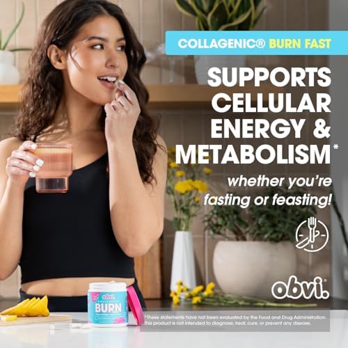 Obvi Multi Collagen Burn Fast | Péptidos de Colágeno Hidrolizado Tipos I, II, III, V, X | Keto y Sin Gluten | 30 Porciones - imagen 2