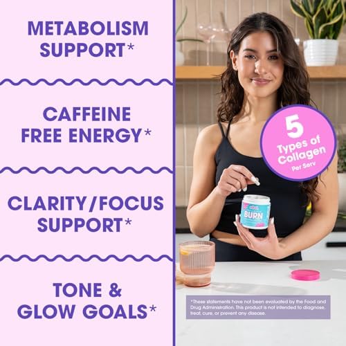 Obvi Multi Collagen Burn Fast | Péptidos de Colágeno Hidrolizado Tipos I, II, III, V, X | Keto y Sin Gluten | 30 Porciones - imagen 3
