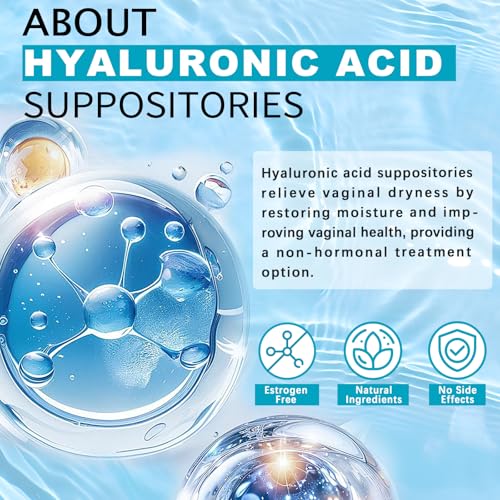 Suplementos Hídricos Vaginales ARME 20MG con Ácido Hialurónico y Aceite de Coco, 72 Horas para Sequedad Vaginal, Sin Hormonas, 1 Mes (12 Supositorios) - imagen 3