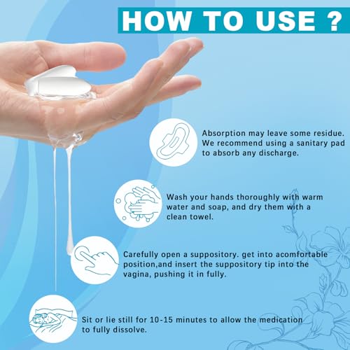 Suplementos Hídricos Vaginales ARME 20MG con Ácido Hialurónico y Aceite de Coco, 72 Horas para Sequedad Vaginal, Sin Hormonas, 1 Mes (12 Supositorios) - imagen 7