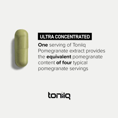 Extracto de Granada Toniiq - Potencia Ultra Alta 35:1 con 90% de Ácido Elágico - Altamente Concentrado - Probado en Laboratorio - 120 Cápsulas - imagen 4