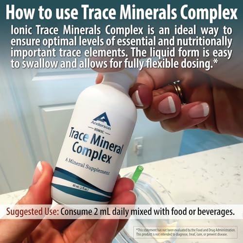 Complejo de Minerales Traza | Minerales de Espectro Completo | Gotas Minerales Líquidas Iónicas para Agua | Suplemento de Electrolitos e Hidratación - imagen 7