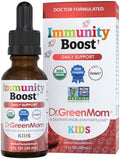 Dr. Green Mom Refuerzo Inmunológico - Suplemento Herbal para Bebés, Niños y Niñas - Gotas Líquidas con Equinácea Orgánica, Saúco, Astrágalo y - imagen 1