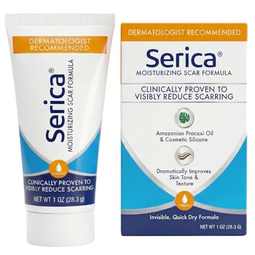 Gel para Cicatrices Serica (30ml), Fórmula Avanzada de Silicona, Ayuda a Lograr una Piel Más Suave Después de Cirugías, Cortes, Quemaduras o Acné, No - imagen 1