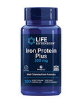 Life Extension Iron Protein Plus, Suplemento de Hierro Succinilato, 100 Cápsulas, No Transgénico, Libre de Gluten, Vegetariano, Salud Integral - imagen 1