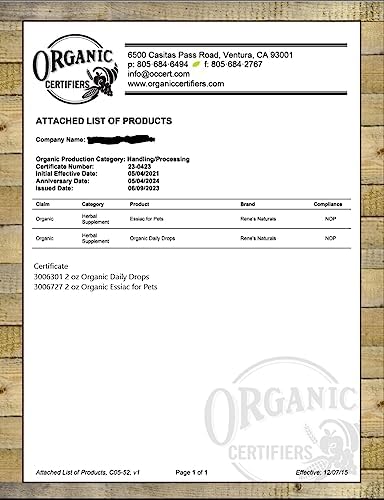 Té Essiac Original Orgánico USDA en Gotas Diarias para Drenaje Linfático y Soporte Inmunológico | Fórmula Concentrada Sin Alcohol | 2oz (59ml) - imagen 8