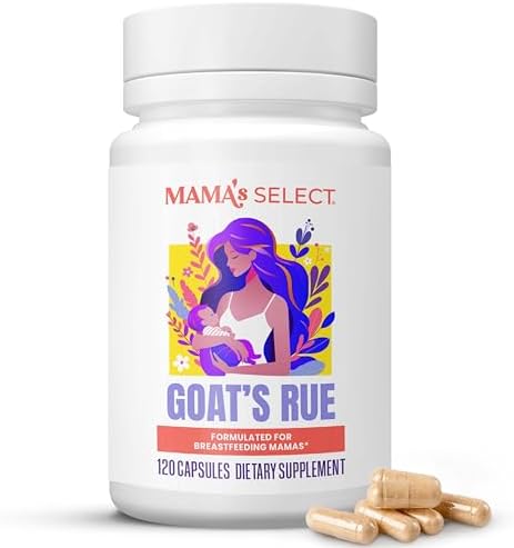 Cápsulas Orgánicas de Rue de Cabra de Mama's Select para Aumento de Leche Materna – Suplemento Vegano, Sin Gluten y No Transgénico – Apoyo Seguro y - imagen 1