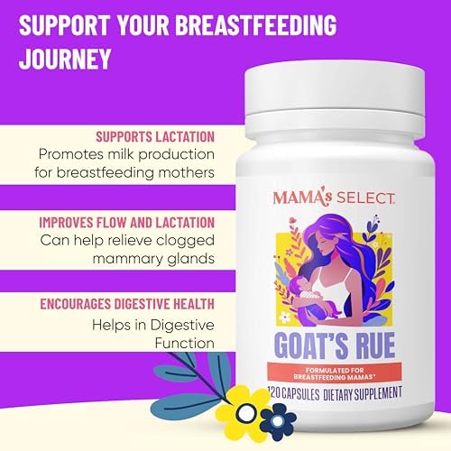 Cápsulas Orgánicas de Rue de Cabra de Mama's Select para Aumento de Leche Materna – Suplemento Vegano, Sin Gluten y No Transgénico – Apoyo Seguro y - imagen 4
