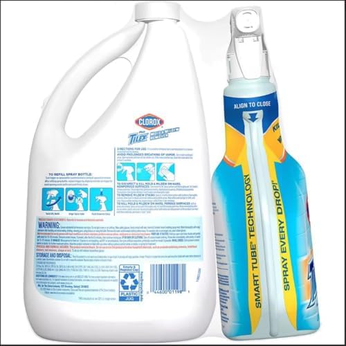 Juego de 2 Piezas Tilex Clorox, Limpiador Transparente, 96 Fl Oz - imagen 5