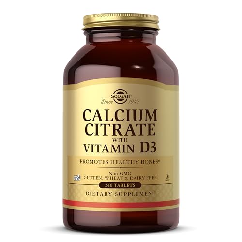 Solgar Citrato de Calcio con Vitamina D3, 240 Tabletas - Promueve Huesos y Dientes Saludables, Apoya Sistemas Musculoesquelético y Nervioso - Sin - imagen 4